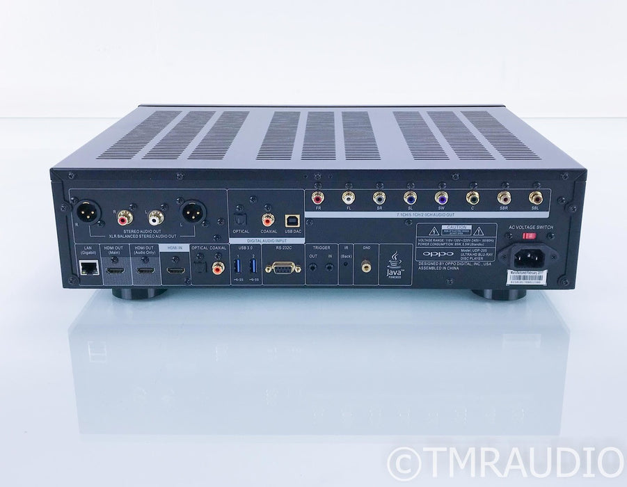 Oppo UDP-205 4K Ultra HD Universal Disk Player; UDP205; HDR