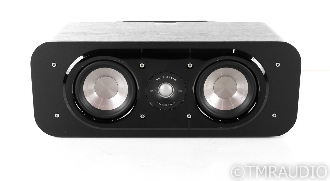 Polk Audio Signature S30 Center Channel Speaker; Washed Black Walnut; S-30