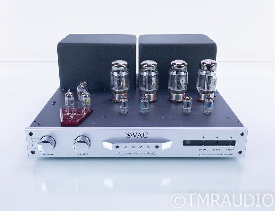VAC Sigma 170i iQ Stereo Tube Integrated Amplifier; MM / MC Phono; Remote