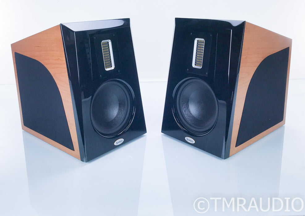 Legacy Audio Calibre Bookshelf Speakers; Natural Cherry Pair