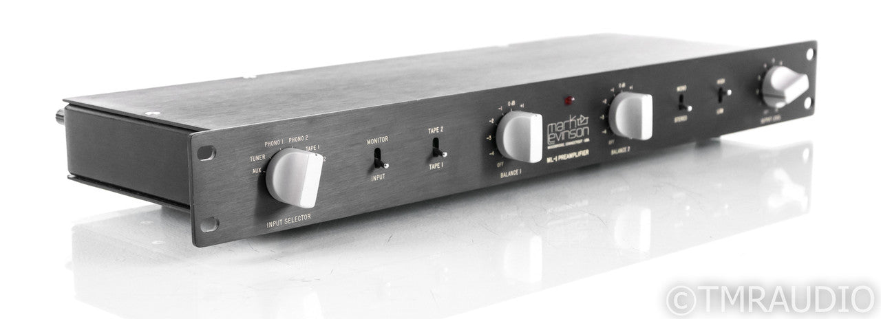 Mark Levinson ML-1 Vintage Stereo Preamplifier; ML1; MC Phono; PLS-150