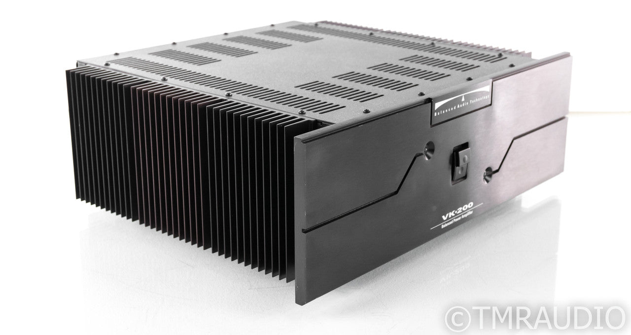 Balanced Audio Technology VK-200 Balanced Stereo Power Amplifier; BAT VK200