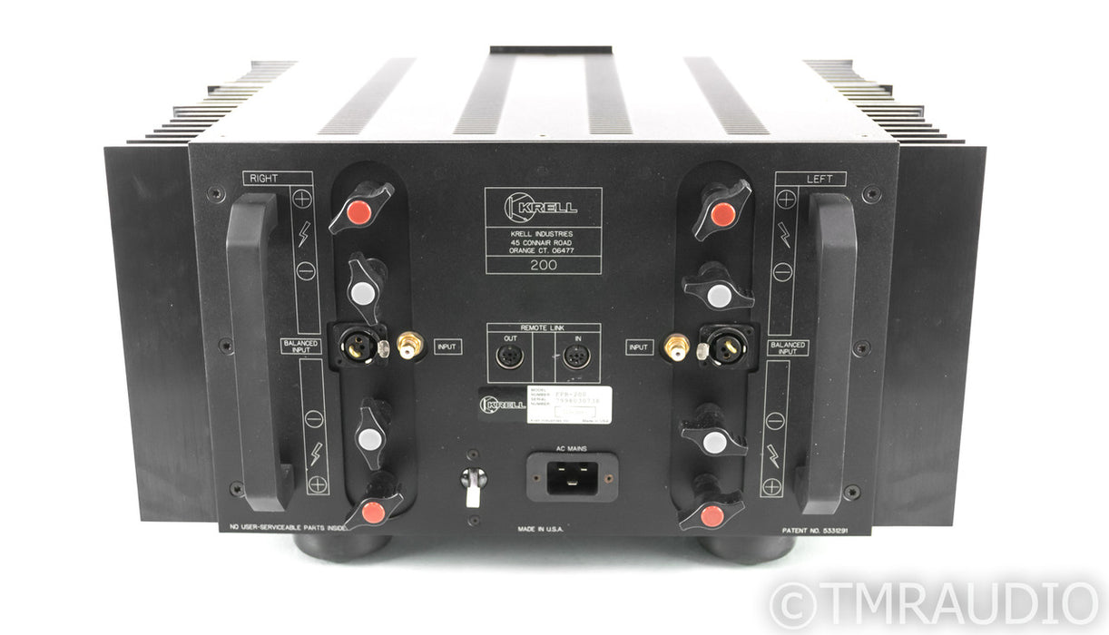Krell FPB-200 Stereo Power Amplifier; FPB200