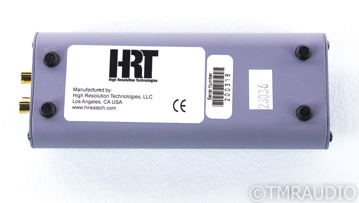HRT Music Streamer II+ USB DAC; D/A Converter; High Resolution Technologies