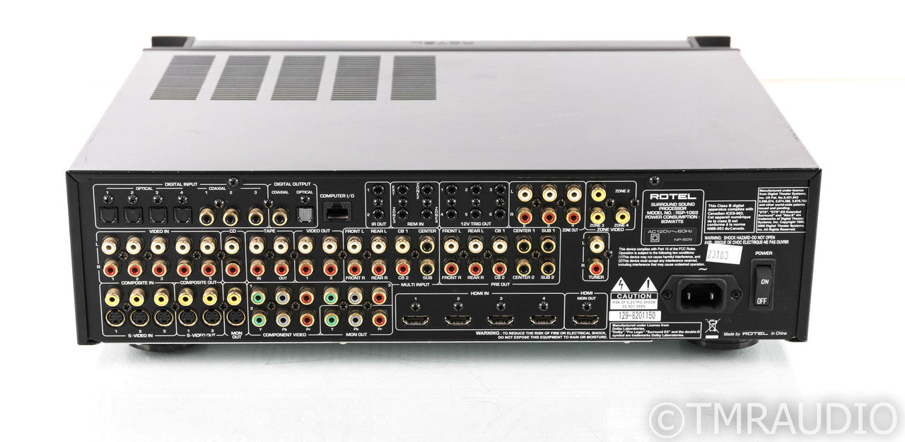 Rotel RSP-1069 7.1 Channel Home Theater Processor; (No Volume Knob, No Remote)