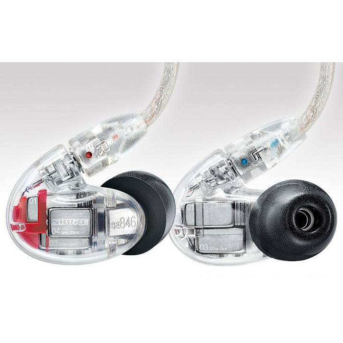 Shure SE846-CL In-Ear Headphones; Sound Isolating (New)