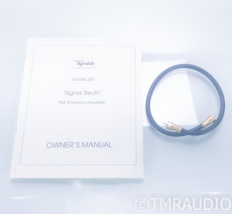 Magnum Dynalab Model 205 Signal Sleuth FM Antenna Amplifier