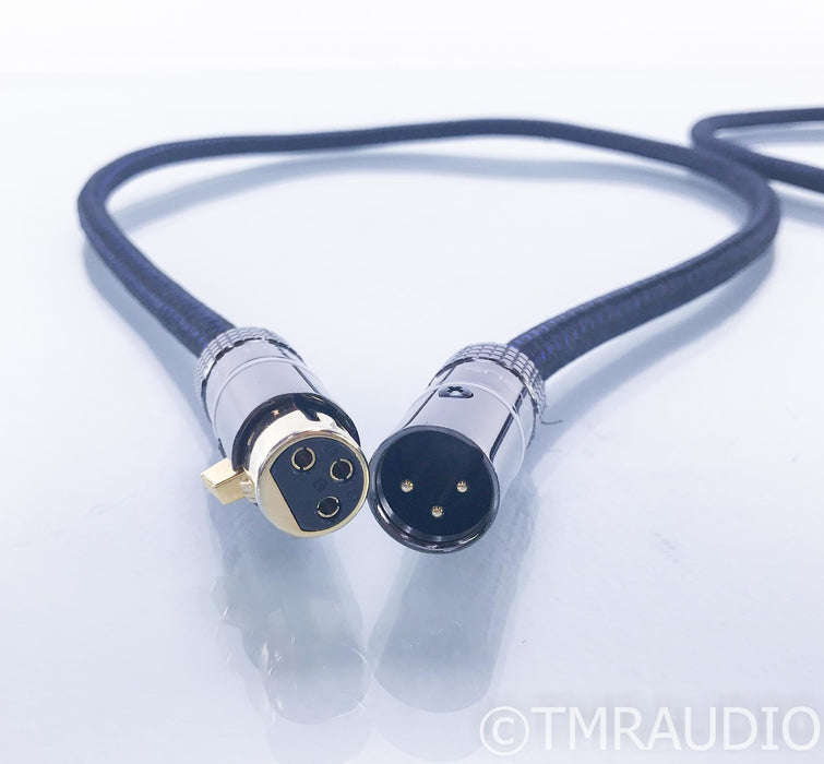 Clarus Aqua XLR Cables; 1m Pair Balanced Interconnects