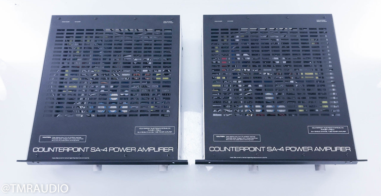 Counterpoint SA-4 Mono Tube Power Amplifier