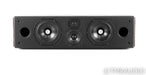 Sonus Faber Domus Center Channel Speaker; Black Leather & Teak