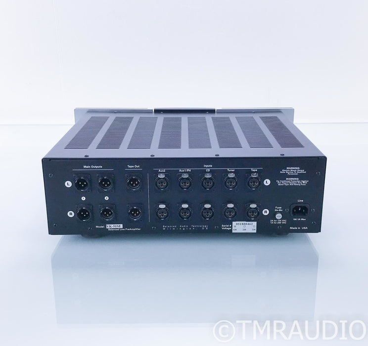 Balanced Audio Technology VK-51 SE Stereo Tube Preamplifier; BAT VK51SE