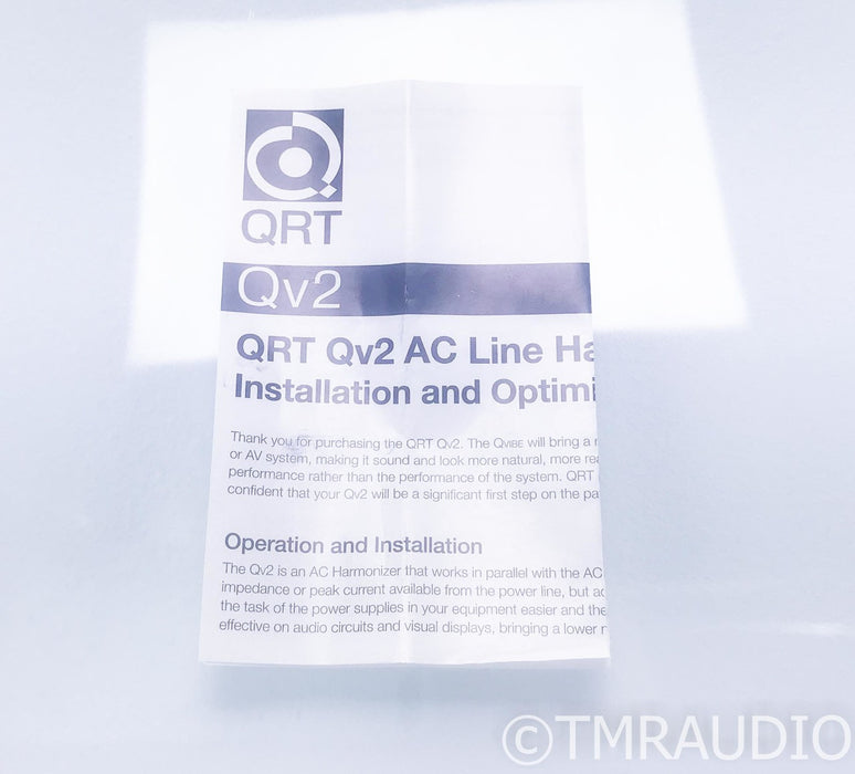 Nordost QRT QVibe QV2 AC Line Harmonizer; QV-2