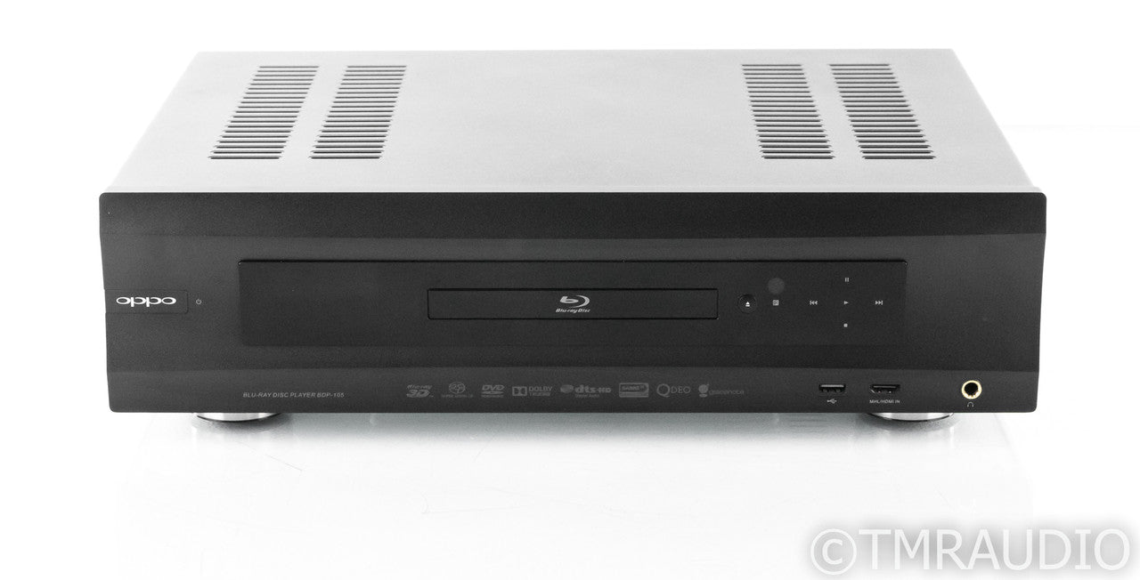 Oppo BDP-105 Universal BluRay Player; BDP105; Remote