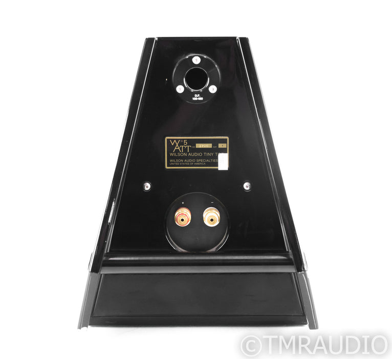 Wilson Audio WATT 5 Bookshelf Speaker; Single Gloss Black; Tiny Tot; New Foam