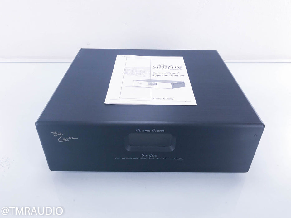 Sunfire Cinema Grand Signature 5 Channel Power Amplifier