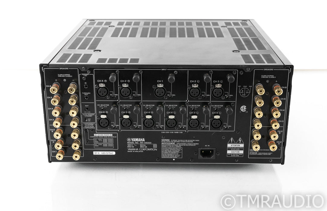 Yamaha Aventage MX-A5000 11 Channel Power Amplifier; MXA5000