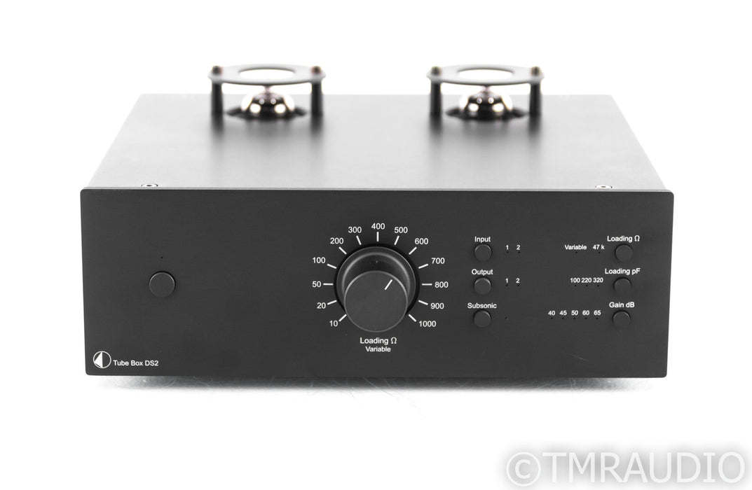 Pro-Ject Tube Box DS2 MM / MC Tube Phono Preamplifier; DS-2