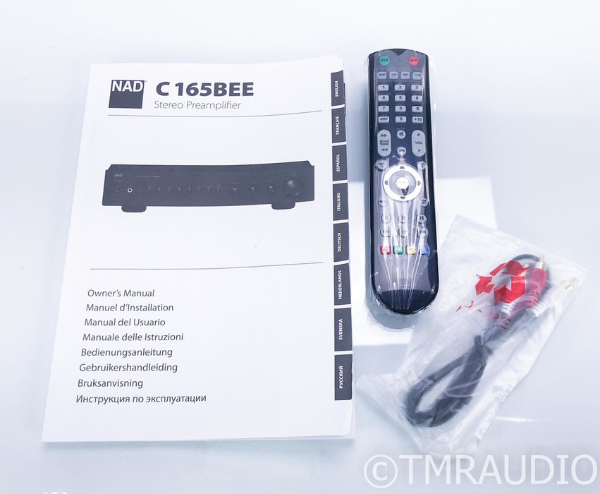 NAD C 165BEE Stereo Preamplifier; C165BEE; Remote