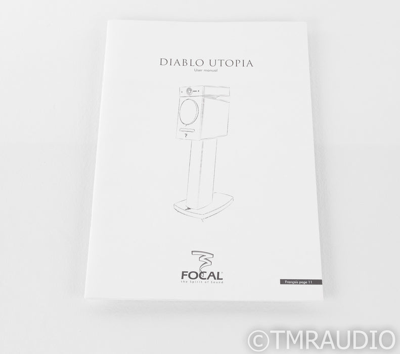 Focal Diablo Utopia III Bookshelf Speakers
