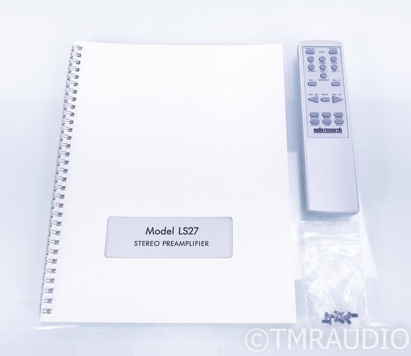 Audio Research LS27 Stereo Tube Preamplifier; Remote