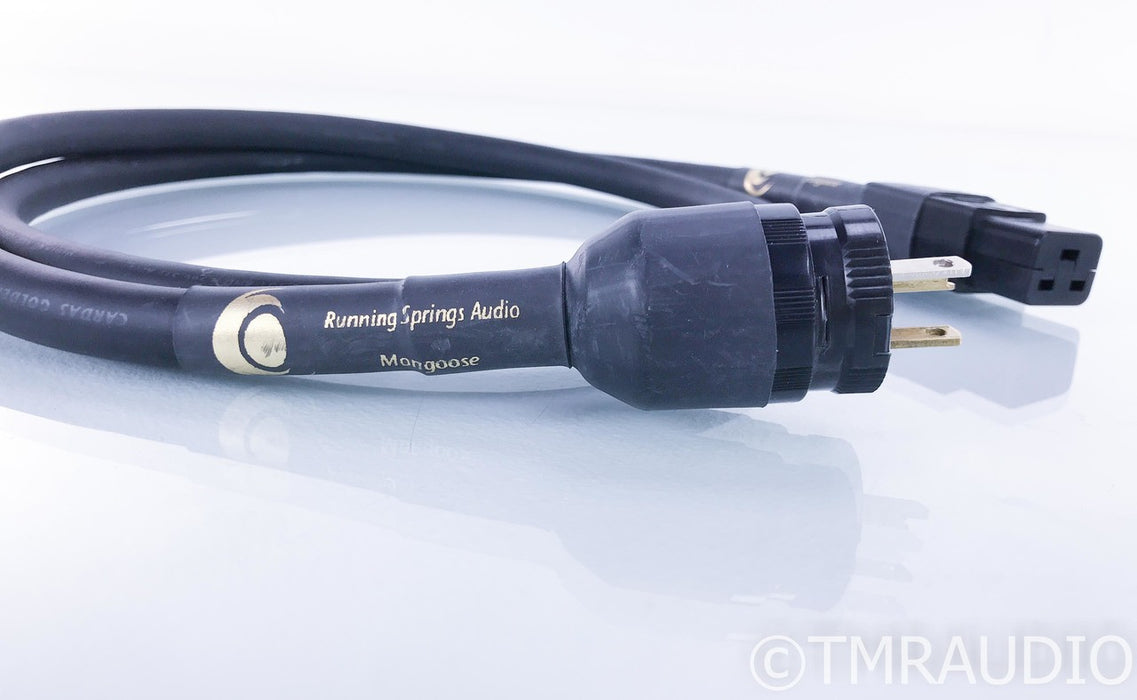 Cardas Golden Reference Power Cable; 5ft AC Cord; 20A; Running Springs Mongoose