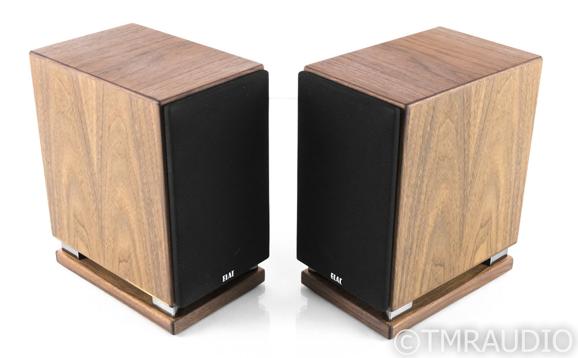 Elac BS 403 Bookshelf Speakers; Oiled Walnut Pair; BS403