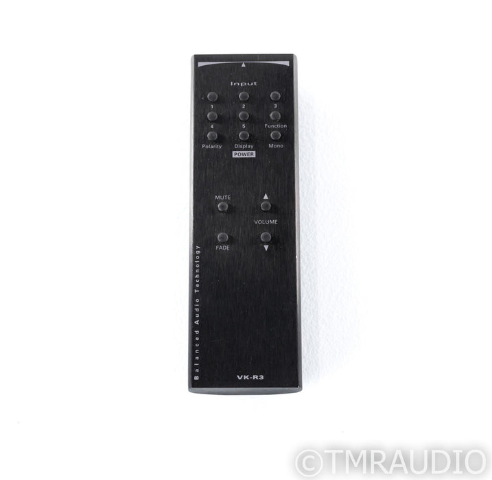 Balanced Audio Technology VK-20 Stereo Preamplifier; VK20; Remote; BAT