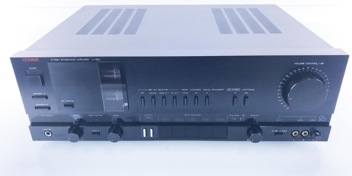 Luxman LV-105u Vintage Tube Hybrid Integrated Amplifier; LV105U
