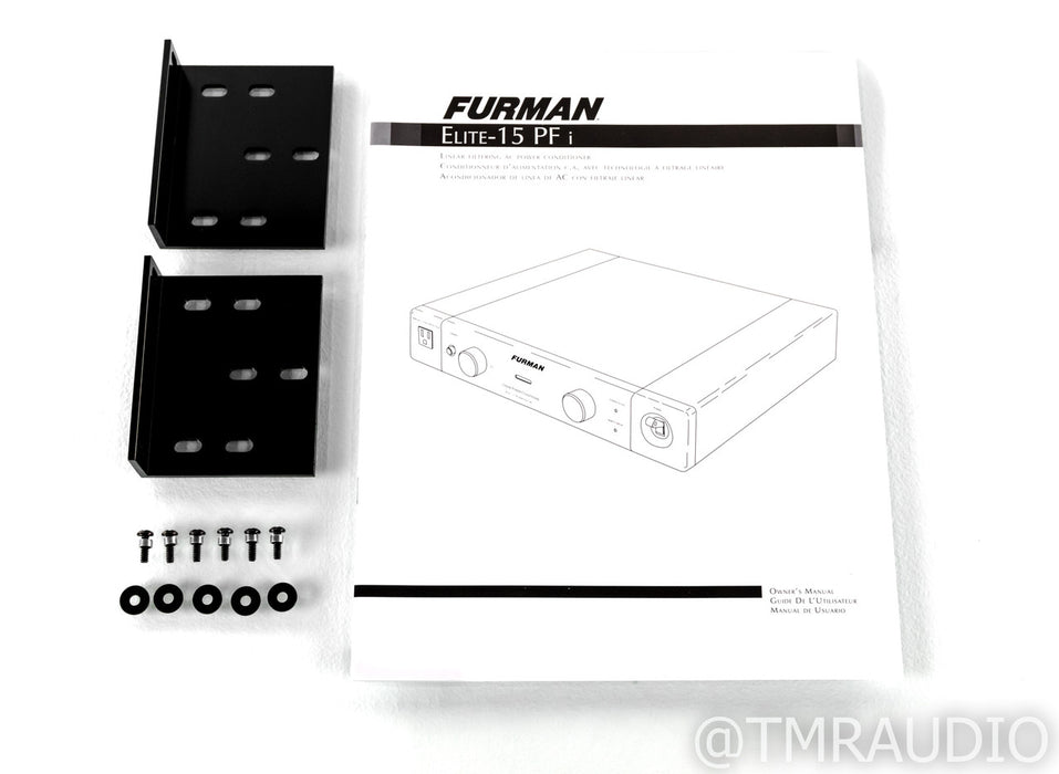 Furman Elite 15 Power Factor i AC Power Line Conditioner; 15PFi