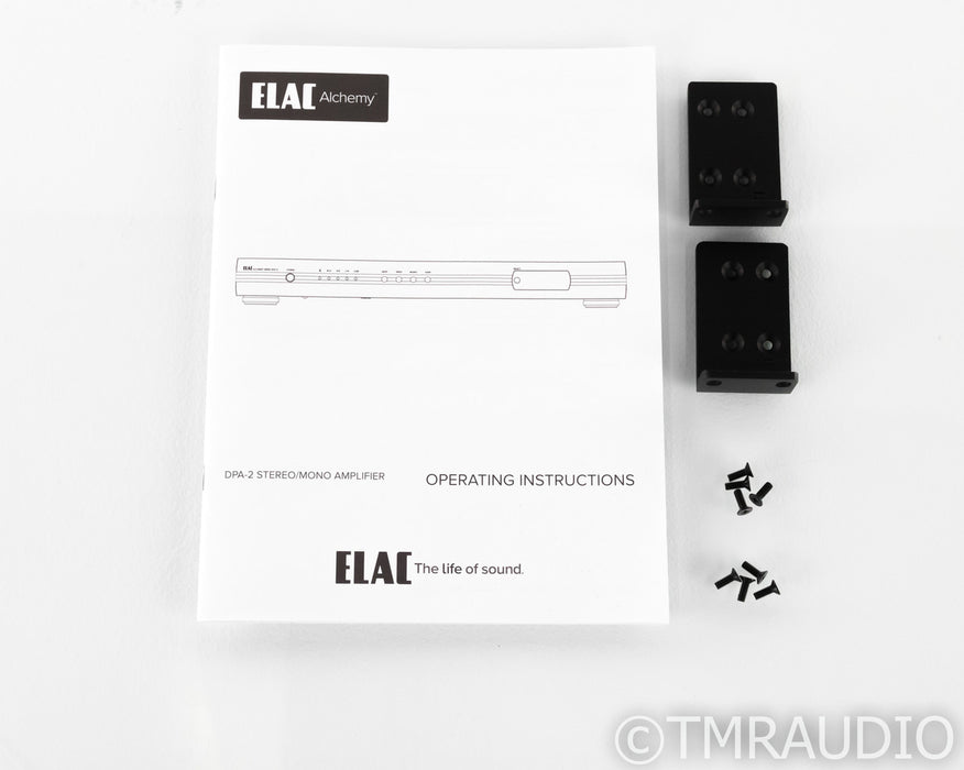 Elac Alchemy Series DPA-2 Stereo Power Amplifier; DPA2