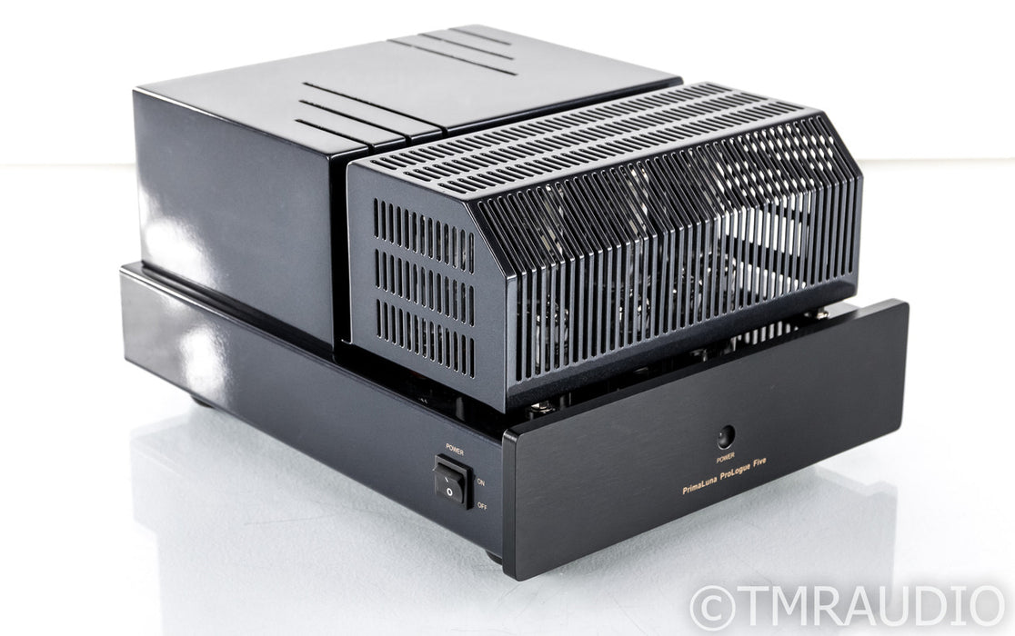PrimaLuna ProLogue Five Stereo Tube Power Amplifier; Less than 100 hours