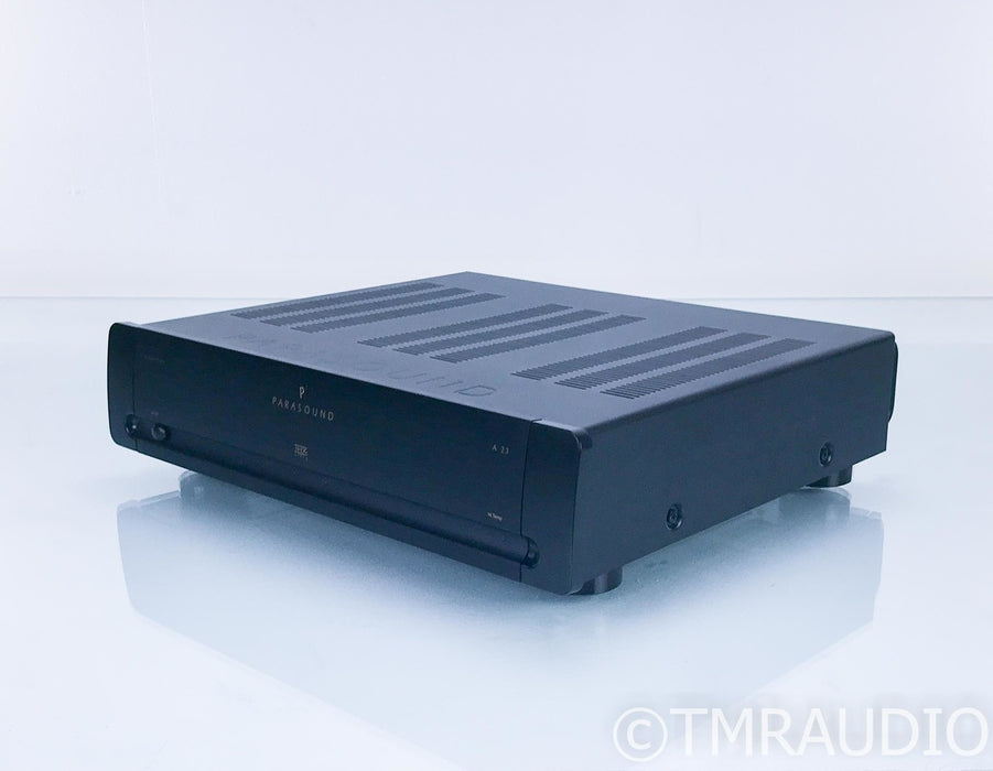 Parasound Halo A23 Stereo Power Amplifier; Black