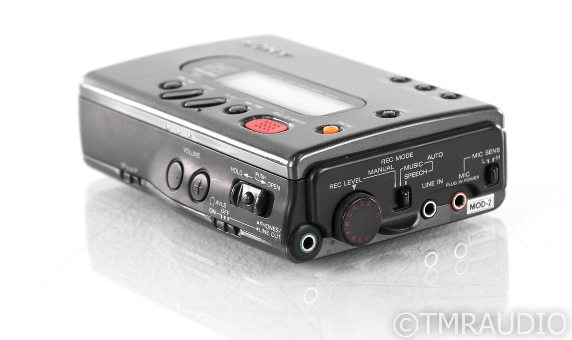 Sony Walkman TCD-D7 Portable DAT Cassette Player; AS-IS (Functional Error)