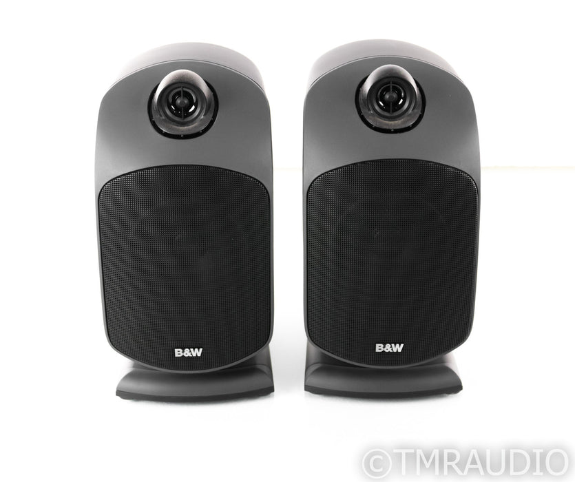 B&W LM1 Bookshelf / Surround Speakers; Black Pair; Excellent