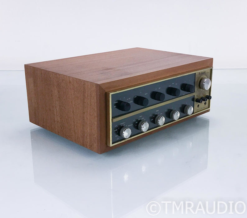 McIntosh C20 Vintage Tube Stereo Preamplifier; C-20 w/ Walnut Cabinet