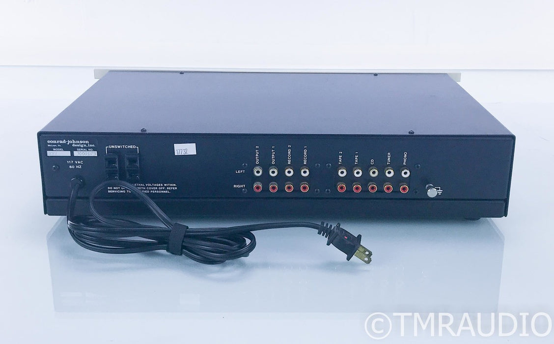 Conrad Johnson PF-1 Vintage Stereo Preamplifier; PF1; MM Phono