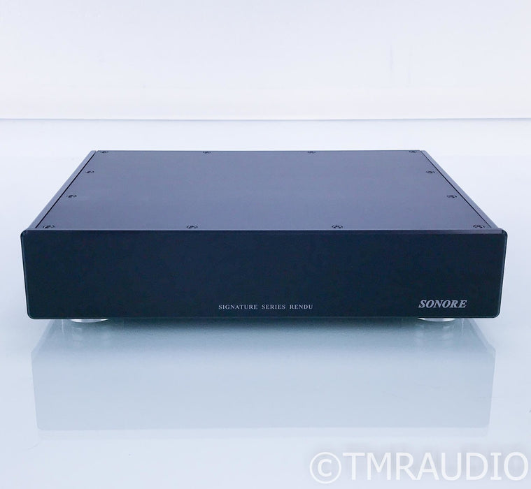 Sonore Signature Rendu Network Music Player; S/PDIF; I2S