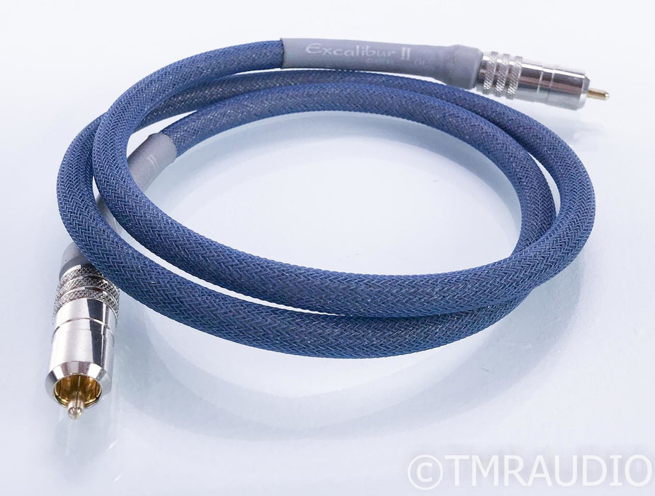 Audio Magic Excalibur II RCA Digital Coaxial Cable; Single 1m Interconnect