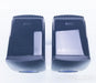 KEF LS50W Wireless Powered Bookshelf Speakers; Gloss Black / Blue Pair
