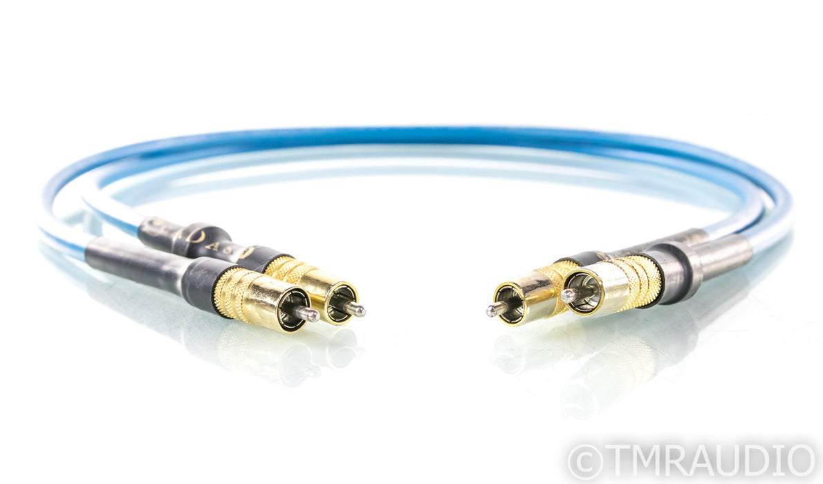 Cardas Quadlink 5-C RCA Cables; 1m Pair Interconnects; 5C