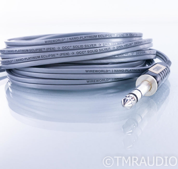Wireworld Nano-Platinum Eclipse Headphone Cable; 4m Cable for Focal Headphones