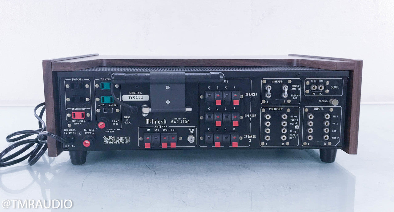 McIntosh MAC 4100 Vintage Stereo Receiver