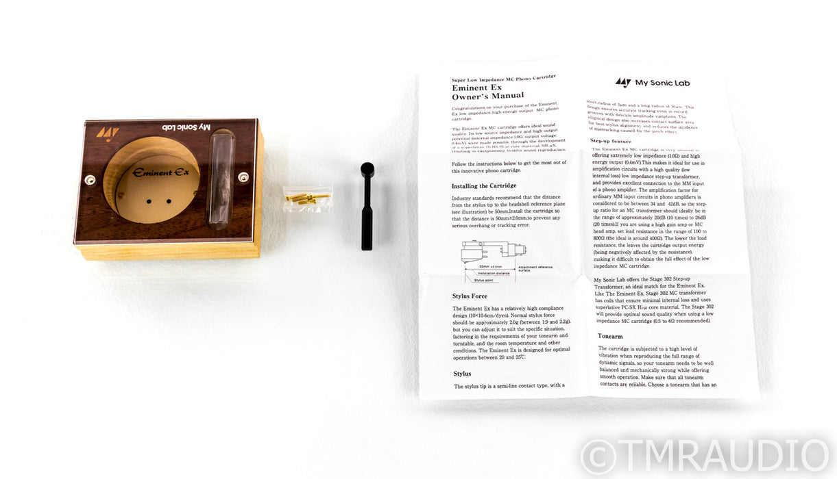 My Sonic Lab Eminent EX MC Phono Cartridge