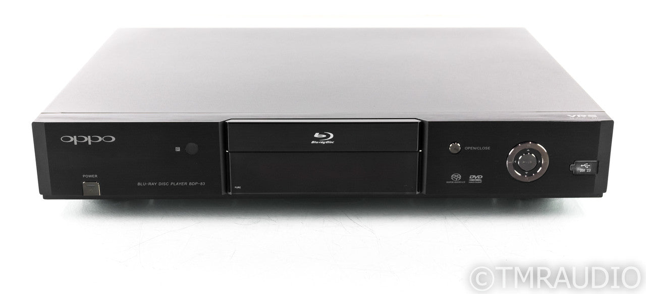 Oppo BDP-83 Universal Blu-Ray Player; BDP83; Remote; Modded by ModWright