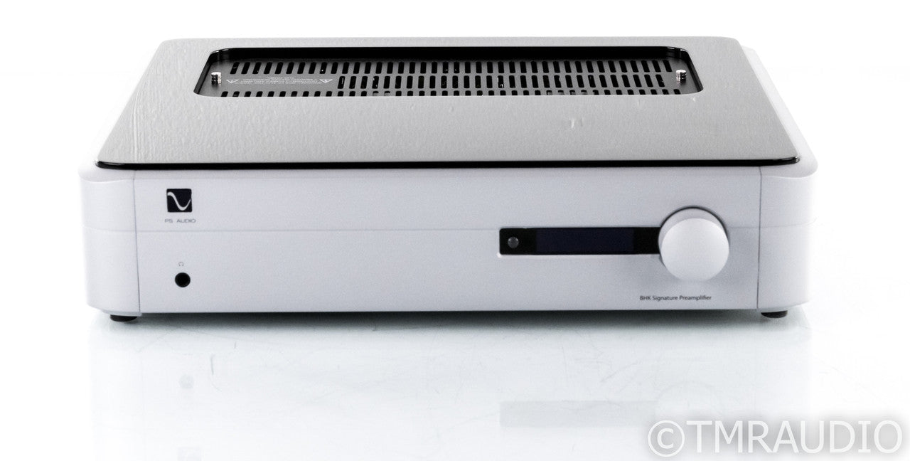 PS Audio BHK Signature Stereo Tube Hybrid Preamplifier; Silver (Used)