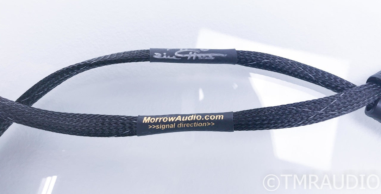 Morrow Audio PH-6 Phono RCA Cables; 1m Pair Interconnects