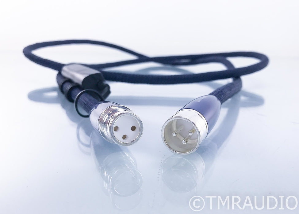AudioQuest Water XLR Cables; 2m Pair Balanced Interconnects; 72V DBS