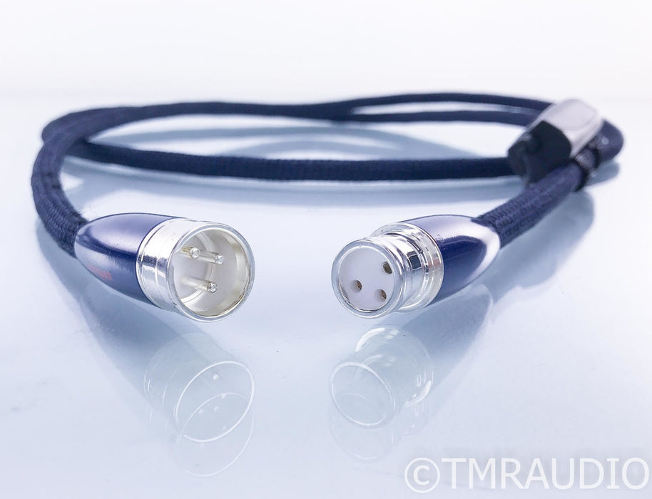 AudioQuest Water XLR Cables; 2m Pair Balanced Interconnects; 72V DBS