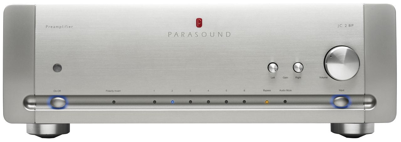 Parasound Halo JC2 BP Stereo Preamplifier; Silver (New)