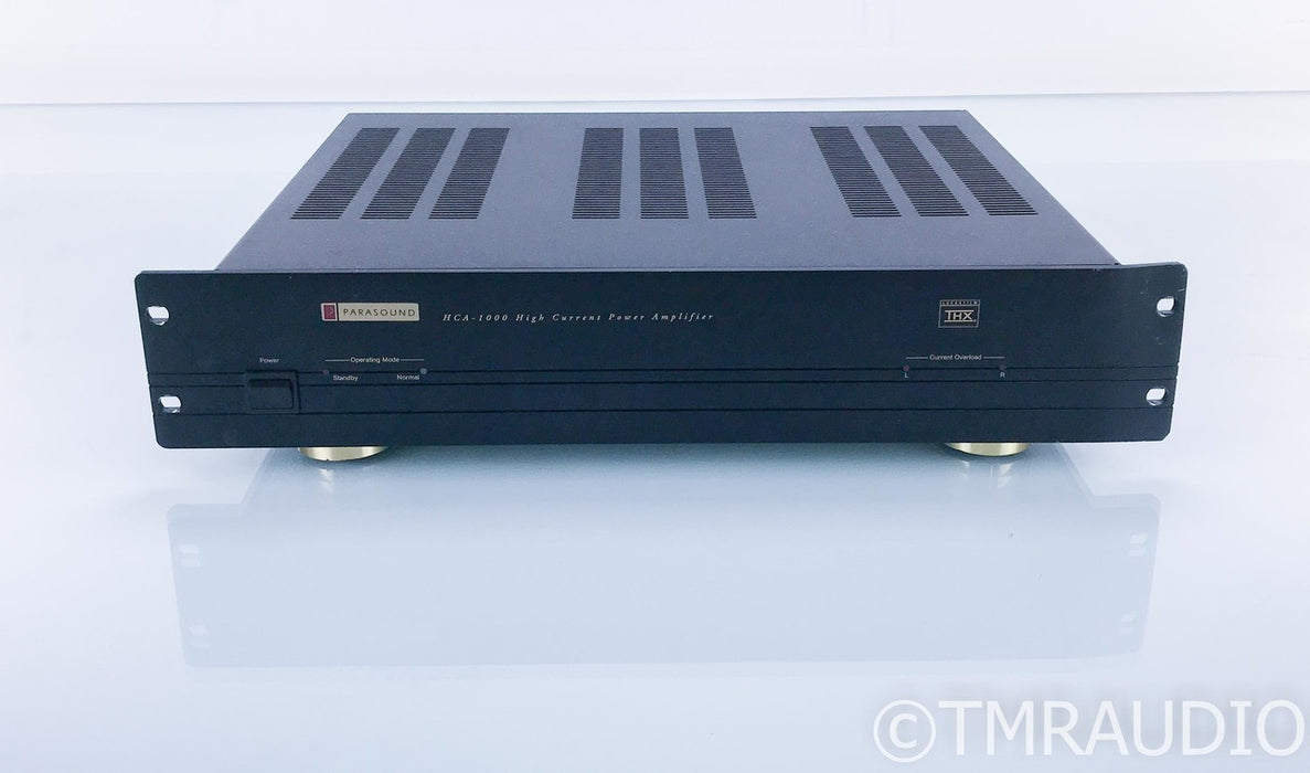 Parasound HCA-1000 Stereo Power Amplifier; HCA1000